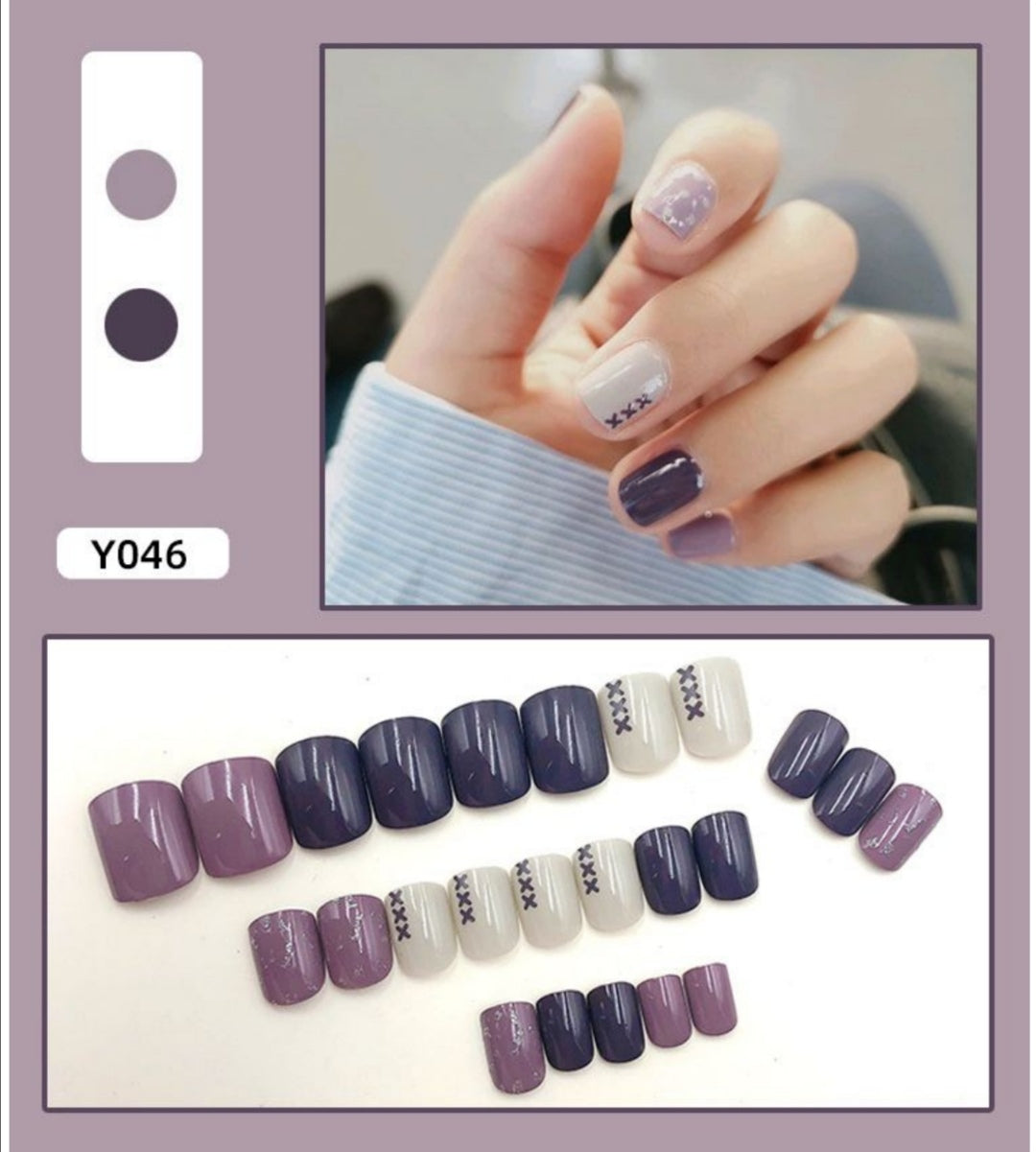 O.TWO.O STICK ON NAILS