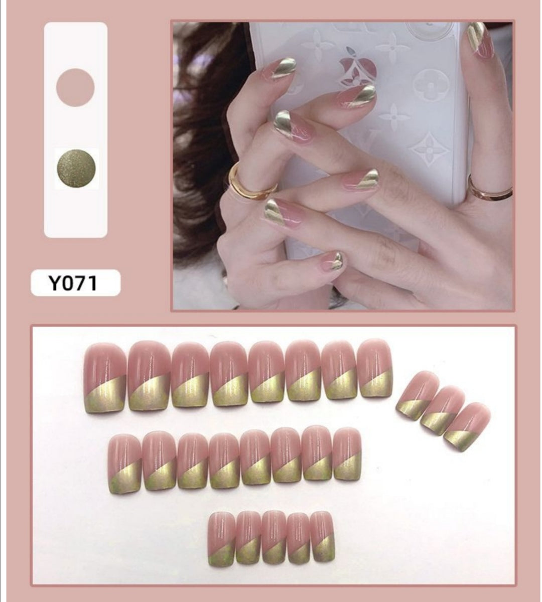 O.TWO.O STICK ON NAILS