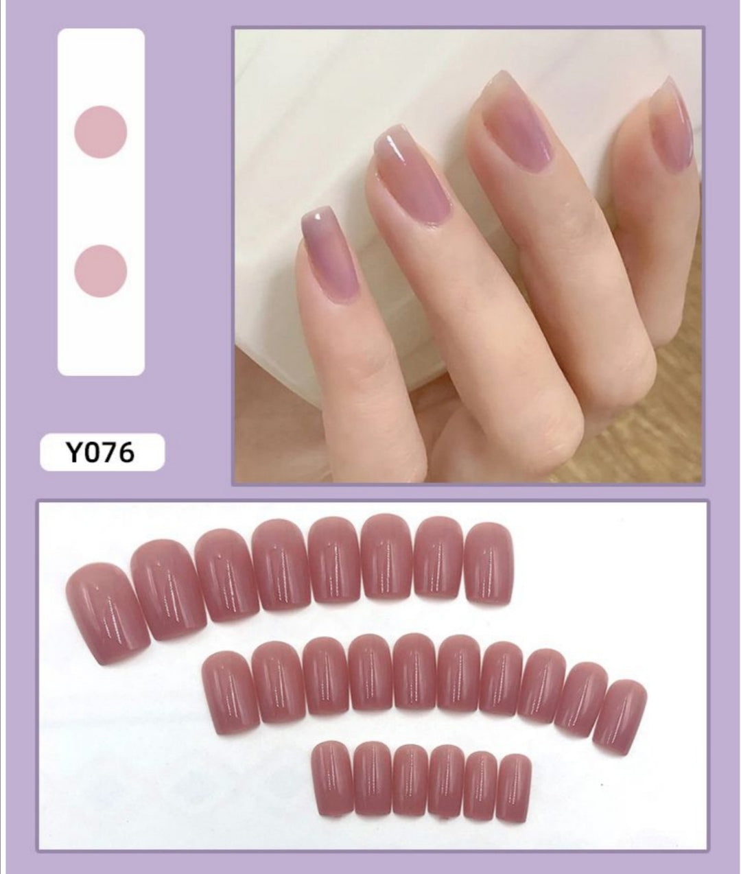 O.TWO.O STICK ON NAILS