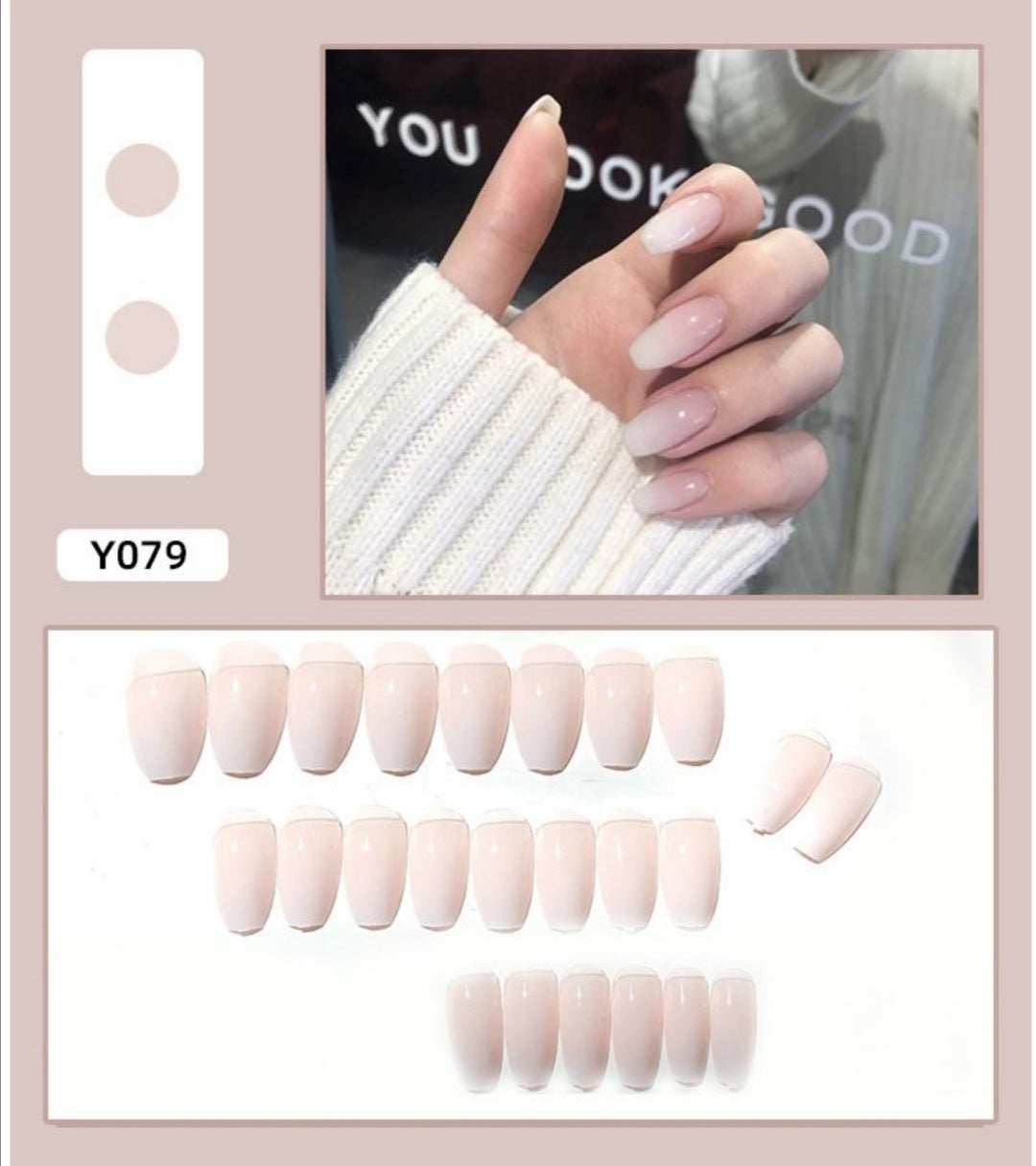 O.TWO.O STICK ON NAILS