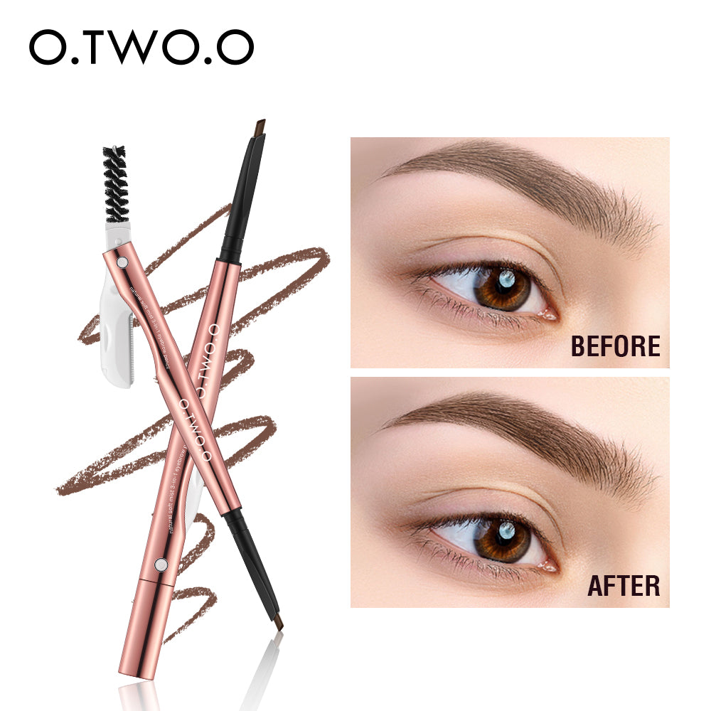 O.TWO.O NATURAL SOFT MIST 3 IN 1 EYEBROW PENCIL