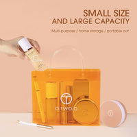 O.TWO.O TRANSPARENT PVC HANDBAG AND GIFT BAG