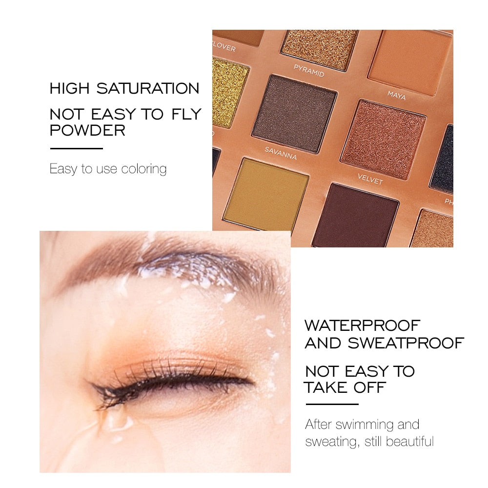 O.TWO.O EYE ESSENCE PALETTE (28 COLORS EYESHADOW)