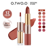 O.TWO.O ROSE GOLD 2 IN 1 LIPSTICK AND LIPGLOSS