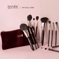 IMAGIC 12 PCS BRUSH SET WITH ZIPPER BAG