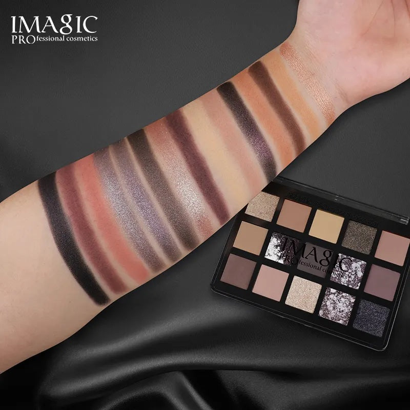 IMAGIC 15 COLOR EXTENDED EYESHADOW PALETTE (EY-363)