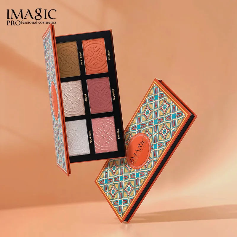 IMAGIC 6 COLOR COMPREHENSIVE FACE PALETTE (FA-144)