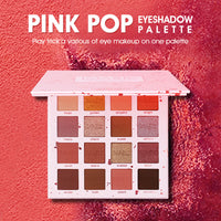 IMAGIC 16 COLOR PINK POP EYESHADOW PALETTE (EY-327)