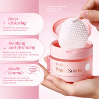 O.TWO.O PEACH SOOTHE CLEANSING PADS