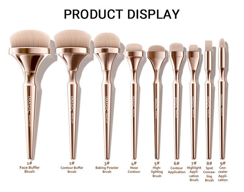 IMAGIC 9 PCS BRUSH SET