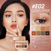 O.TWO.O SUNSET HORIZON 8 COLORS EYESHADOW PALETTE