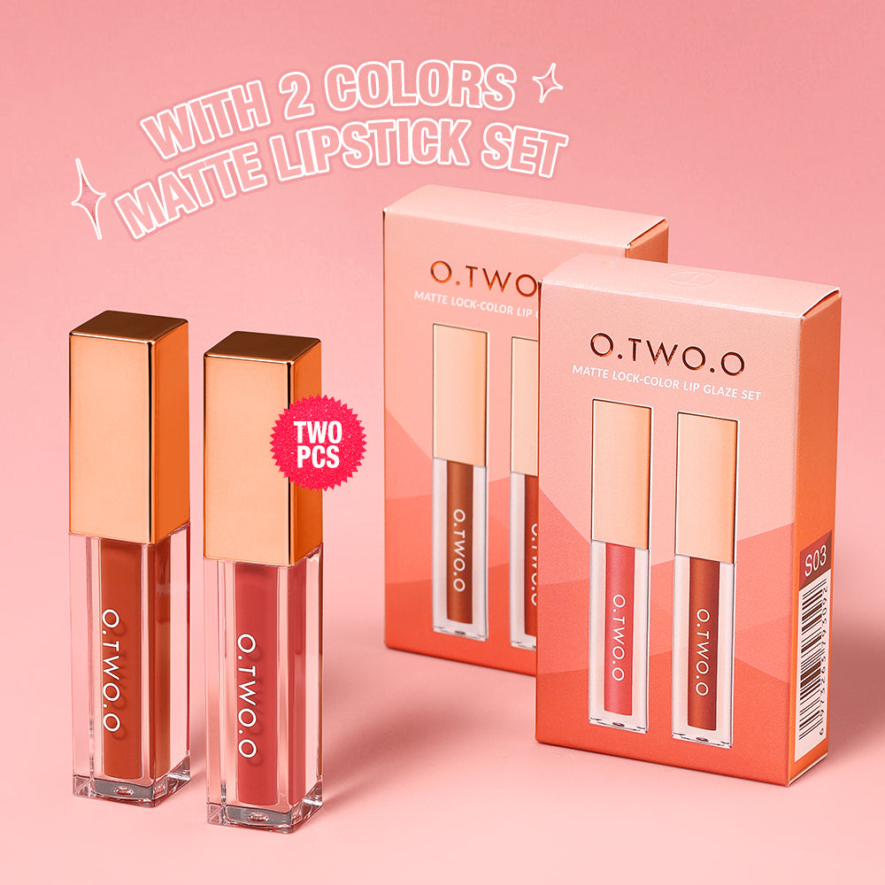 O.TWO.O MATTE LOCK COLOR LIP GLAZE SET – OTWOO.COM.PK