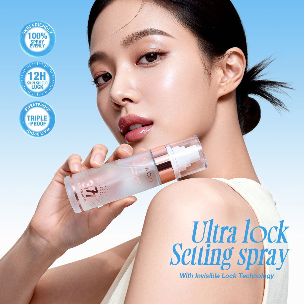O.TWO.O ICE CALM BRIGHT SETTING SPRAY