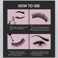 IMAGIC 10PAIRS OF 3D EYELASHES
