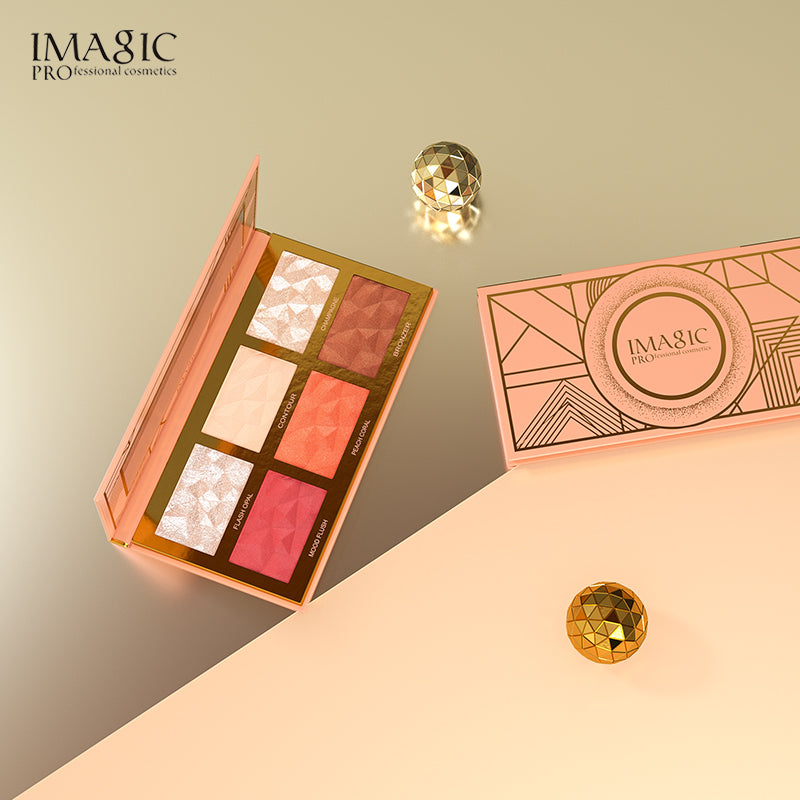 IMAGIC HIGHLIGHTER, BLUSH AND CONTOUR PALETTE (FA-126)