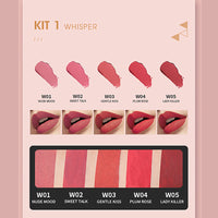 IMAGIC 5 PCS VELVET MATTE LIP GLAZE SET (LP-214)