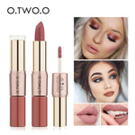 O.TWO.O ROSE GOLD 2 IN 1 LIPSTICK AND LIPGLOSS