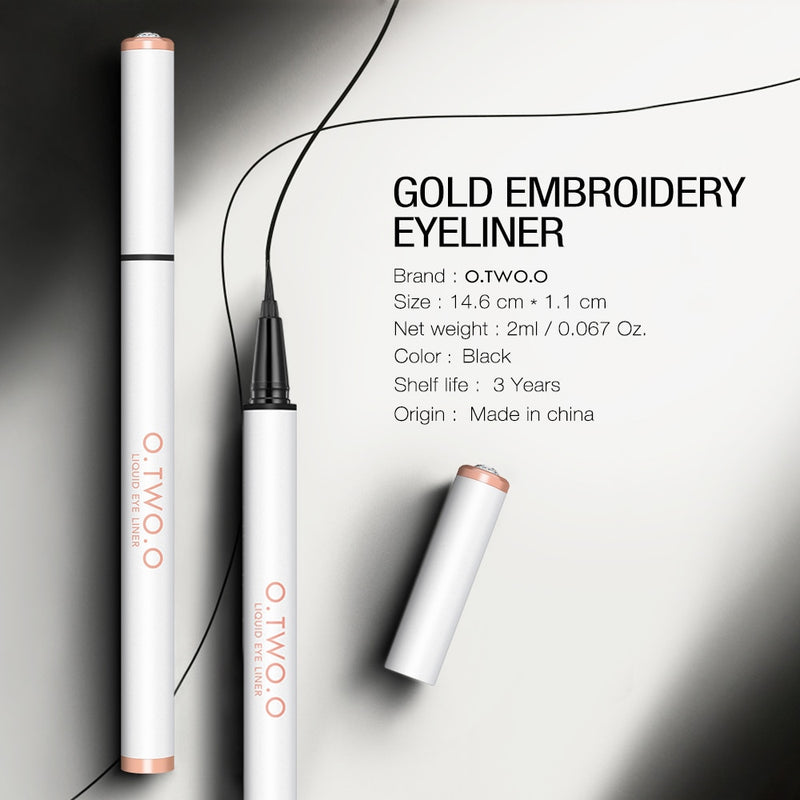 O.TWO.O GOLD EMBROIDERY  EYELINER