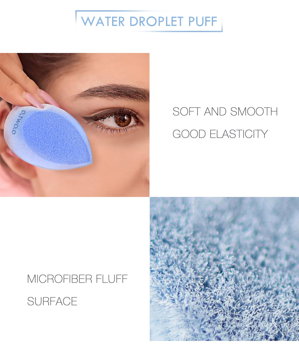 O.TWO.O SOFT & SMOOTH MICROFIBER BEAUTY BLENDER (BLUE) –
