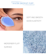 O.TWO.O SOFT & SMOOTH MICROFIBER BEAUTY BLENDER (BLUE)