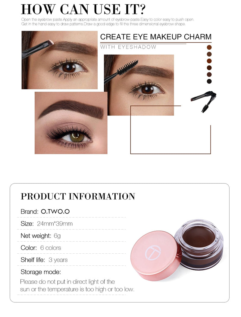 O.TWO.O EYEBROW POMADE