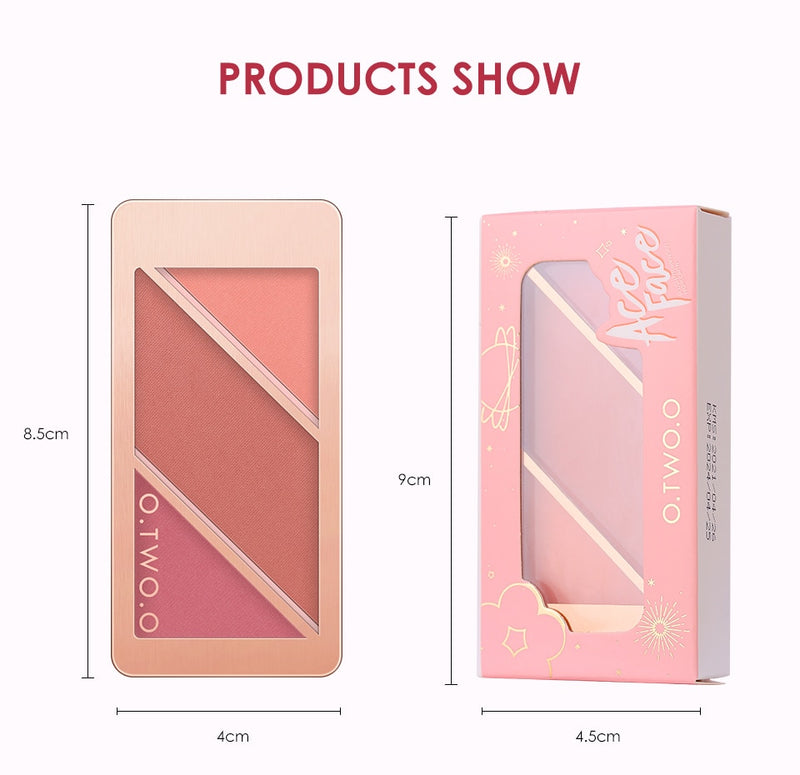 O.TWO.O 3 IN 1 SWEET HEART GIRL PALETTE