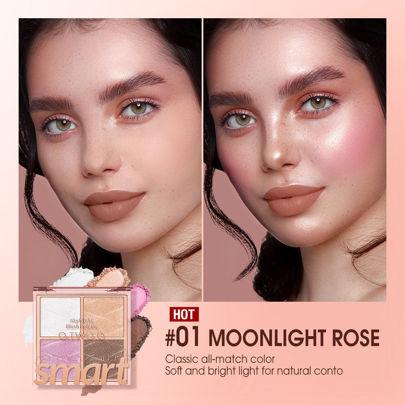 O.TWO.O HIGHLIGHT AND BLUSH PALETTE